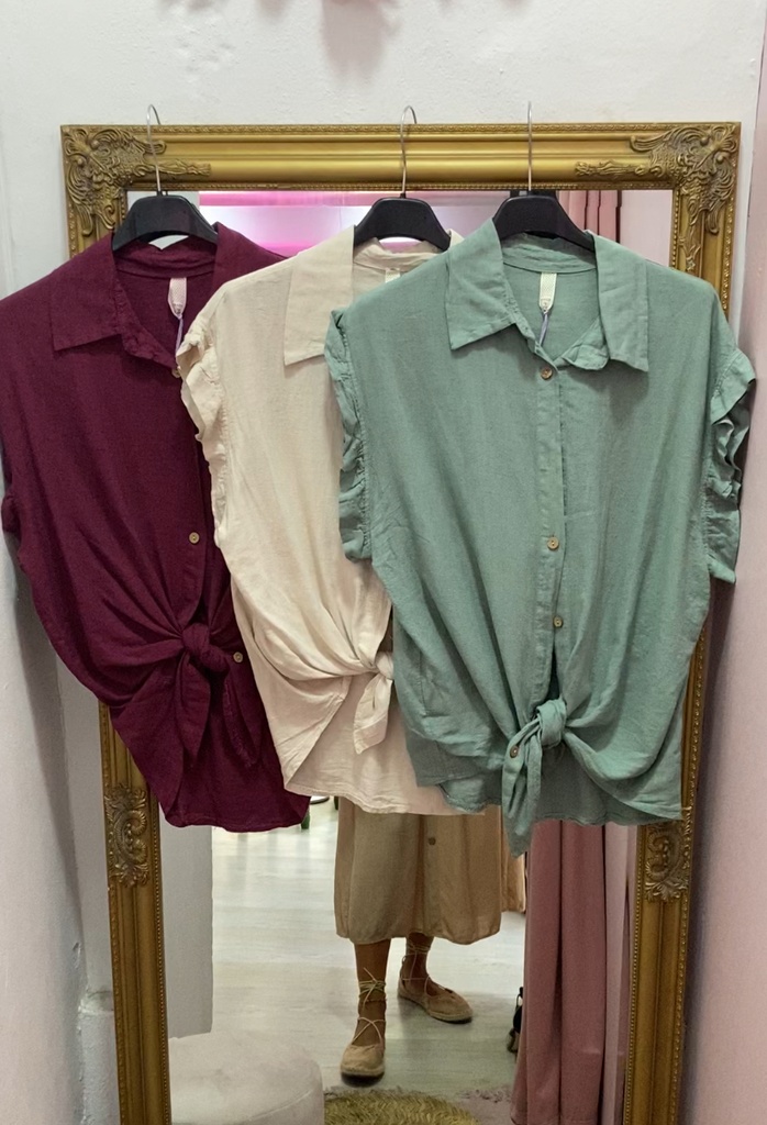 Camisa lino lazo