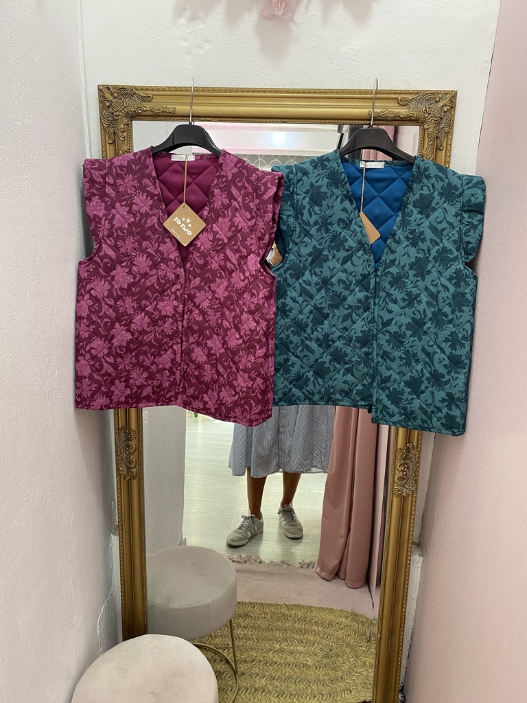 Chaleco estampado