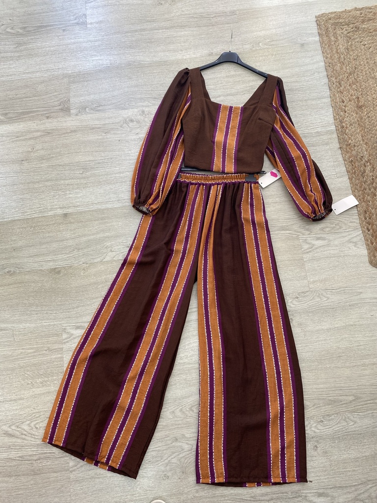 Conjunto rayas