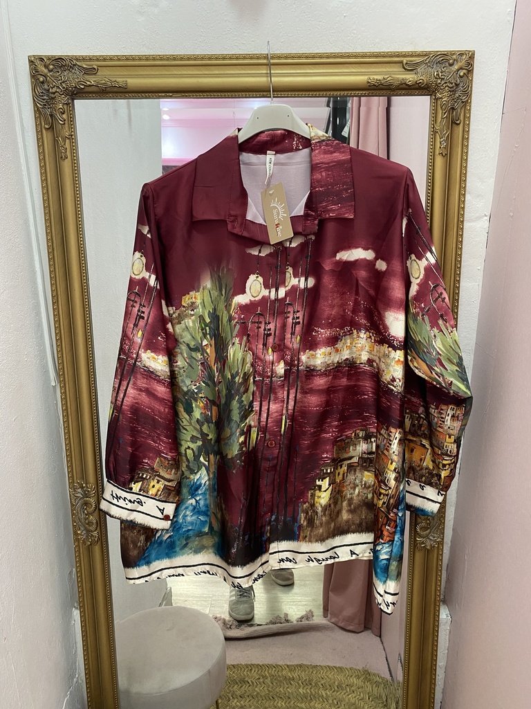 Camisa paisaje Curvy
