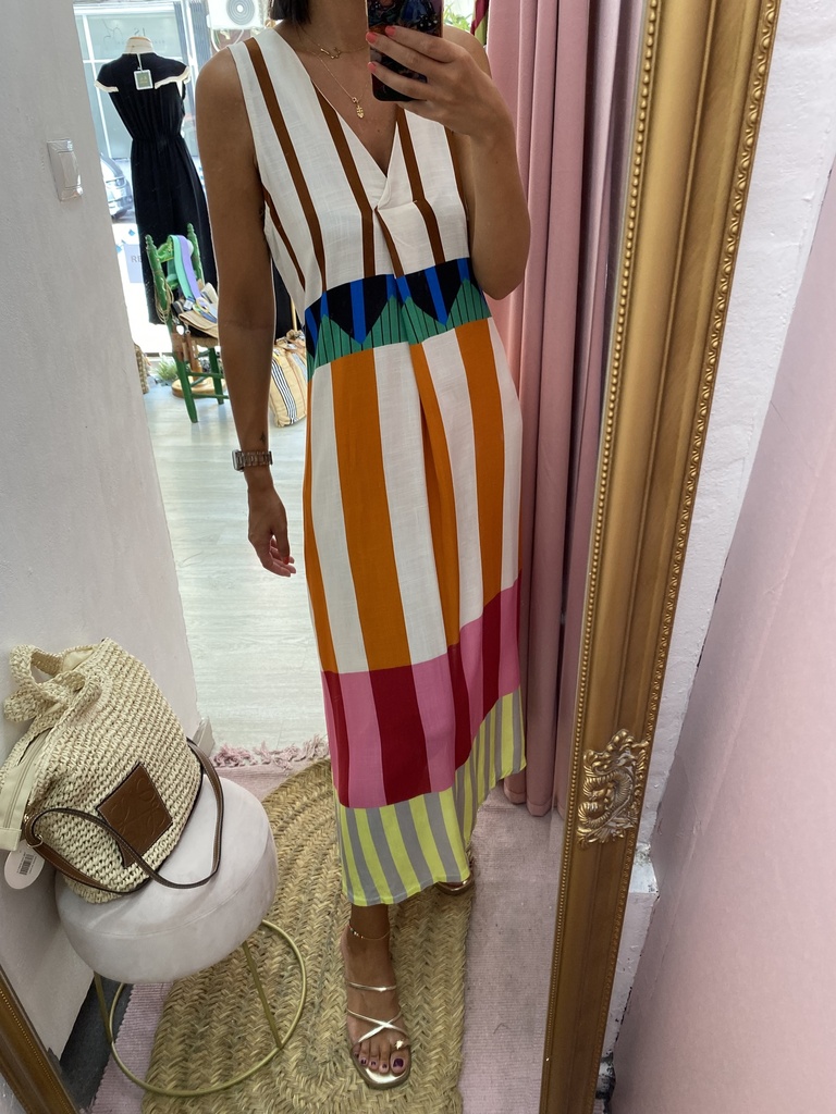 Vestido Africa lino fino