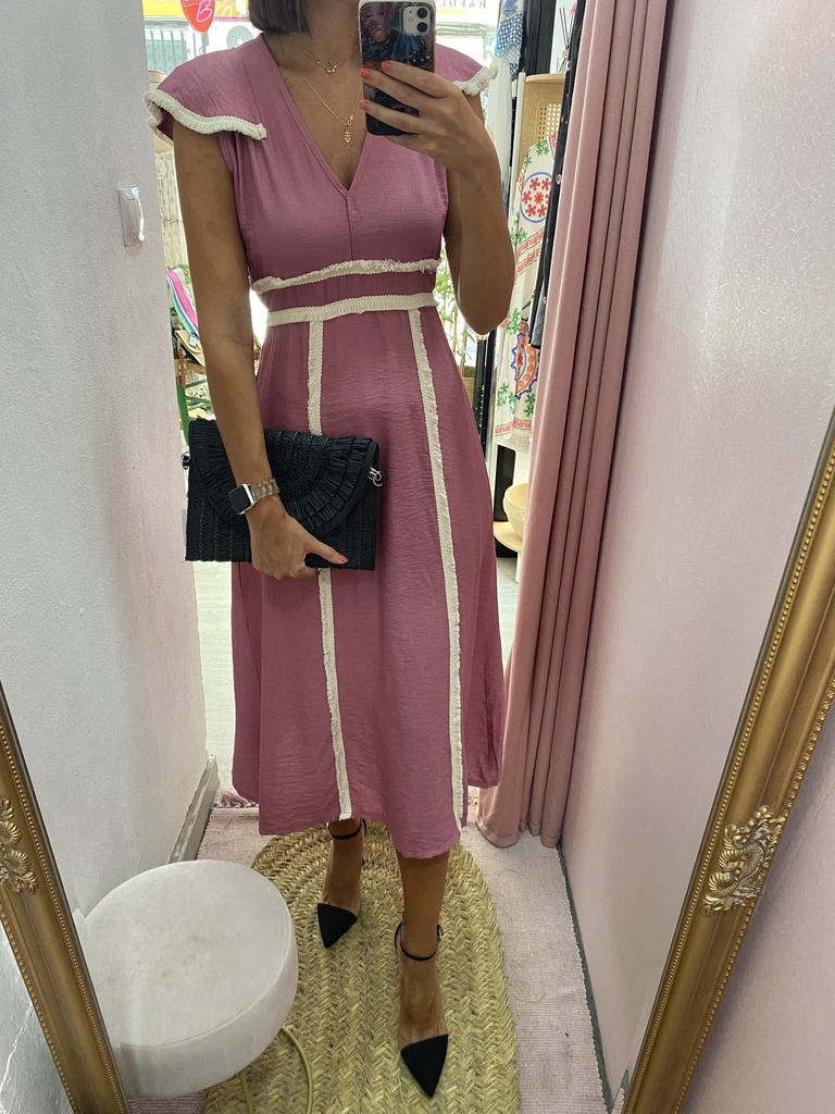 Vestido Torera rosa