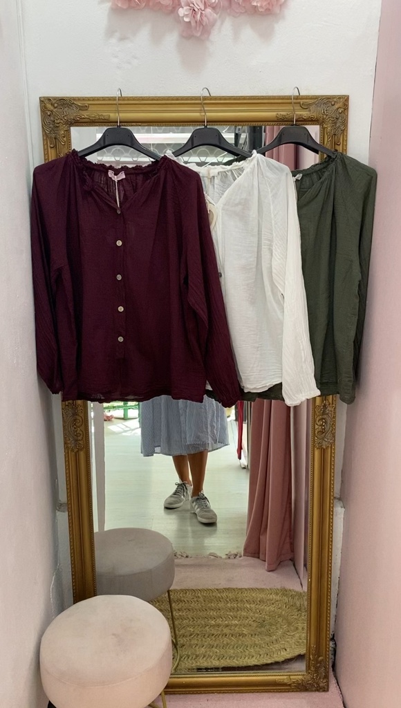Camisa algodón