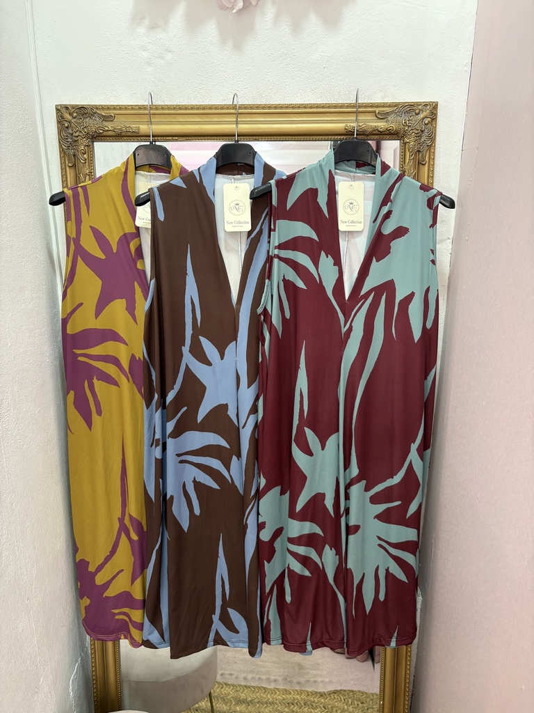 Vestido licra estampdo