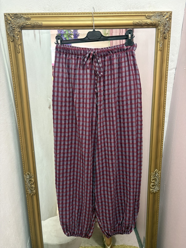 Pantalon vichy